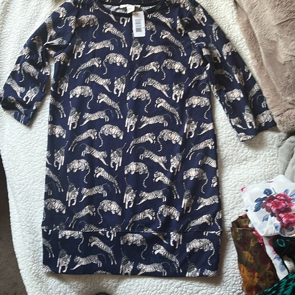 H&M Navy blue dress